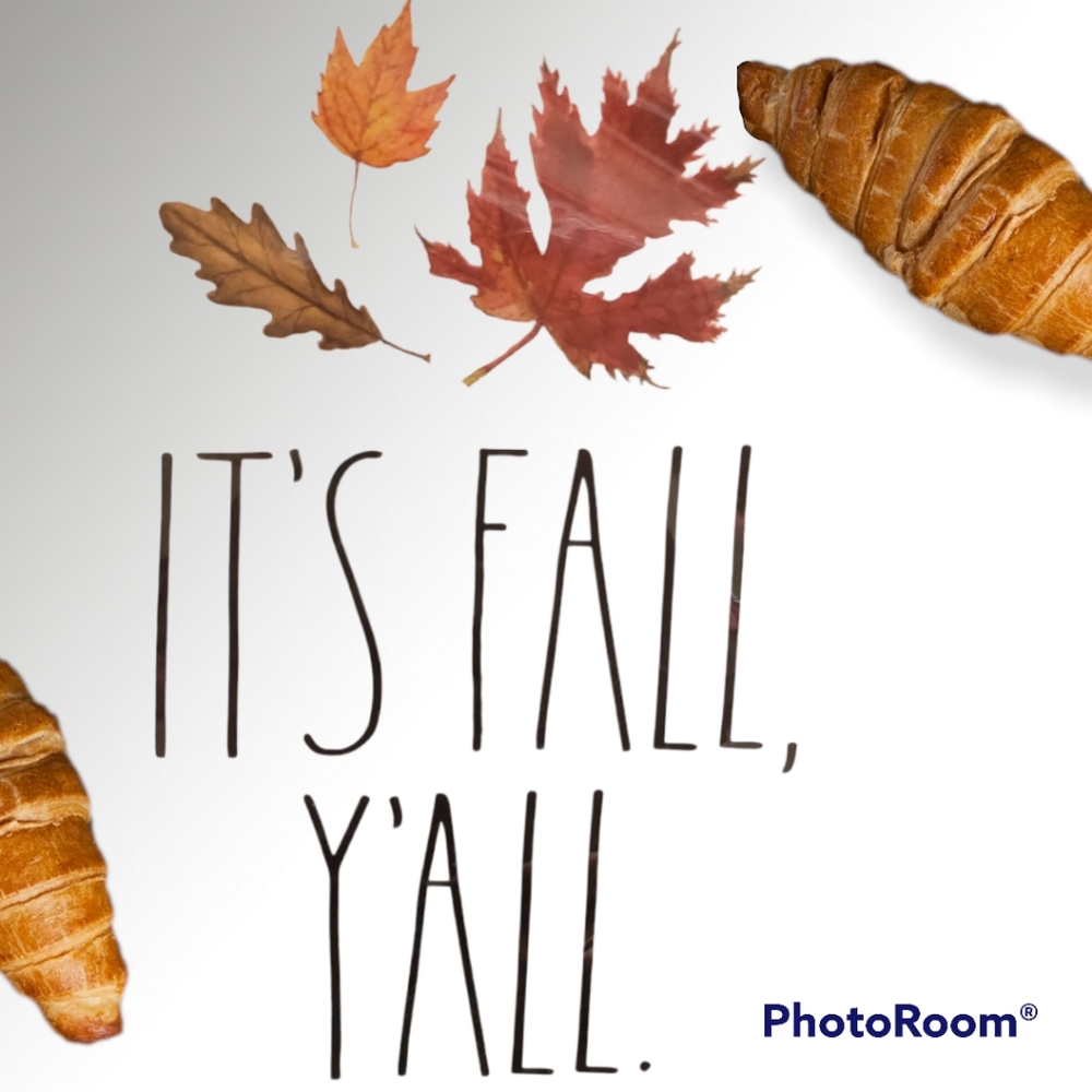 🆕️ 2021 Rae Dunn "IT'S FALL, YALL." 16 Paper Plates packed in original plastic - Picture 2 of 7